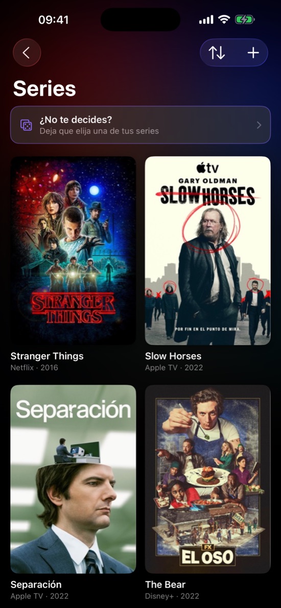 Series en Tuck: ¿No te decides?, Stranger Things, Slow Horses, Separación y El oso